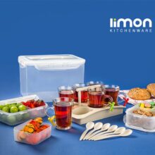 سرویس چای و صبحانه خوری مسافرتی 6 نفره لیمون